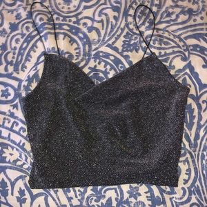 F21 Sparkly tank top